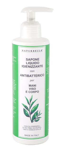 NATURBELLA SAPONE IGIENIZZANTE OLI ESSENZIALI 250 ML