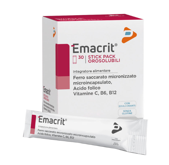 EMACRIT OROSOLUBILE 30 STICK PACK