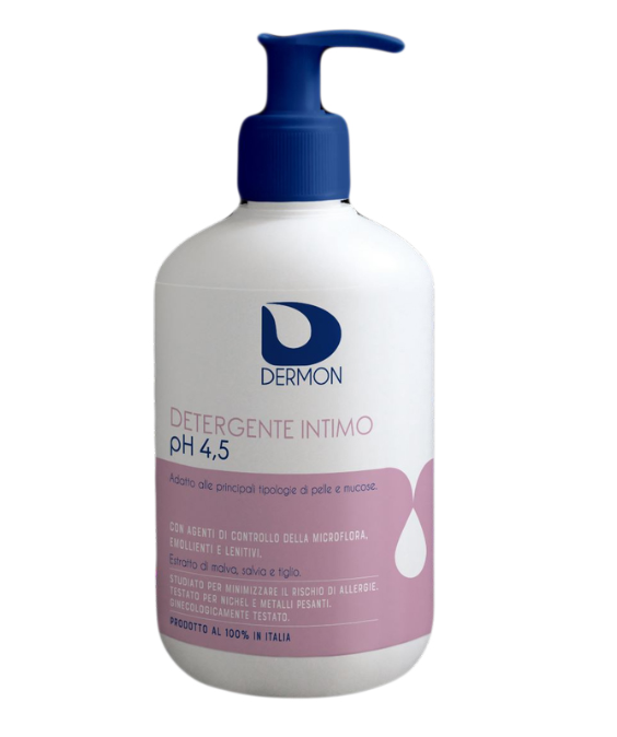 DERMON DETERGENTE INTIMO USO FREQUENTE PH 4,5 500 ML