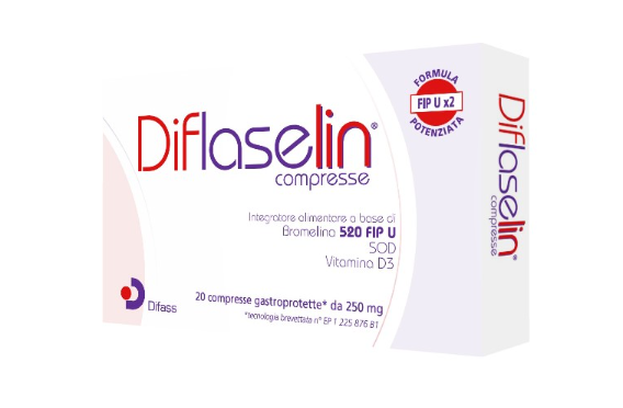 DIFLASELIN 20 COMPRESSE GASTROPROTETTE 250 MG