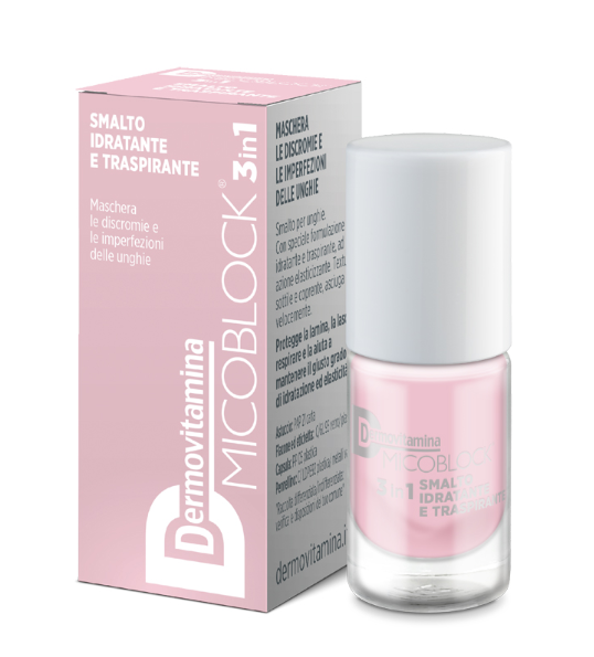 DERMOVITAMINA MICOBLOCK 3 IN 1 SMALTO IDRATANTE E TRASPIRANTE ROSA CHI