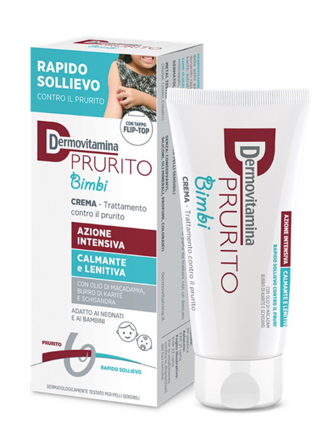 DERMOVITAMINA PRURITO BIMBI CREMA AZIONE INTENSIVA CALMANTE E LENITIVA