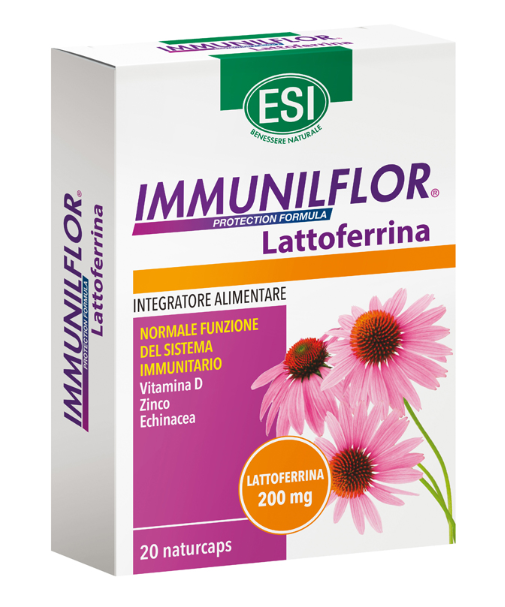 ESI IMMUNILFLOR LATTOFERRINA 20 NATURCAPS