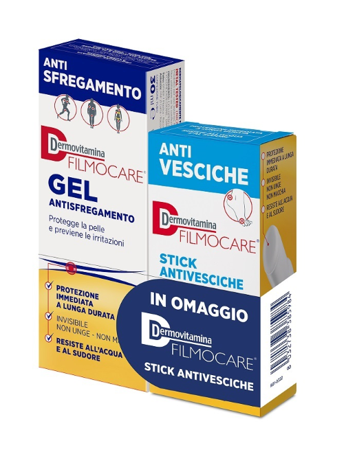 DERMOVITAMINA FILMOCARE GEL ANTISFREGAMENTO 30 ML + FILMOCARE STICK AN