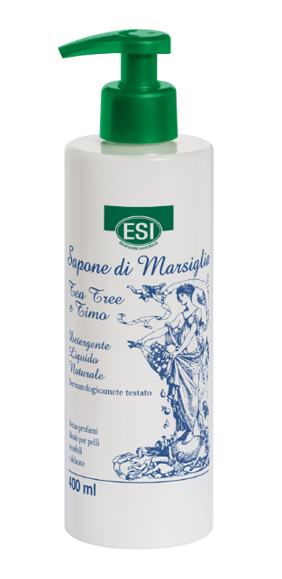 ESI SAPONE MARSIGLIA TEA TREE E TIMO 400 ML