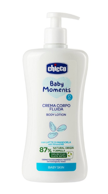 CHICCO BABY MOMENTS CREMA CORPO DELICATE 500 ML