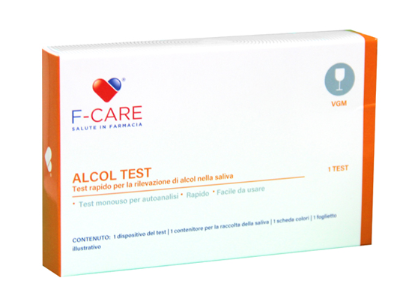 F CARE ALCOHOL TEST RAPIDO DIPSTICK