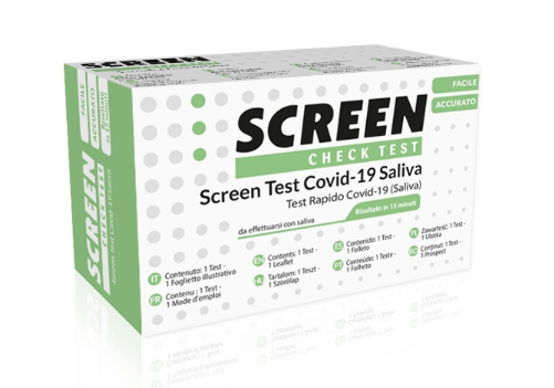 SCREEN TEST ANTIGENICO RAPIDO AUTODIAGNOSTICO COVID-19 SARS-COV-2 CAMP