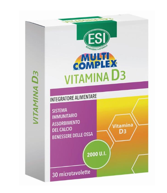 ESI MULTICOMPLEX VITAMINA D3 30 TAVOLETTE