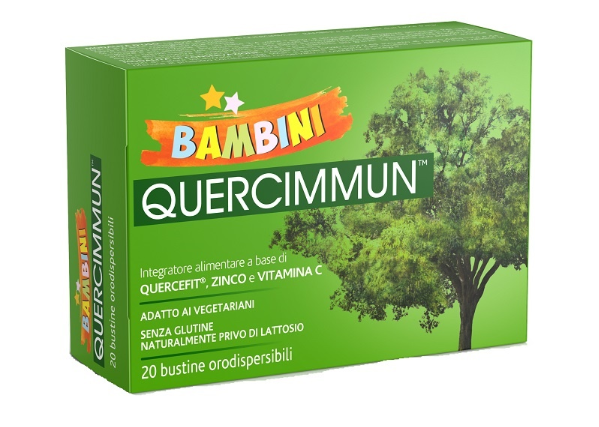 QUERCIMMUN BAMBINI 20 BUSTINE OROSOLUBILI