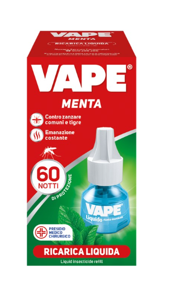 VAPE MENTA RICARICA LIQUIDA 480 ORE 36 ML