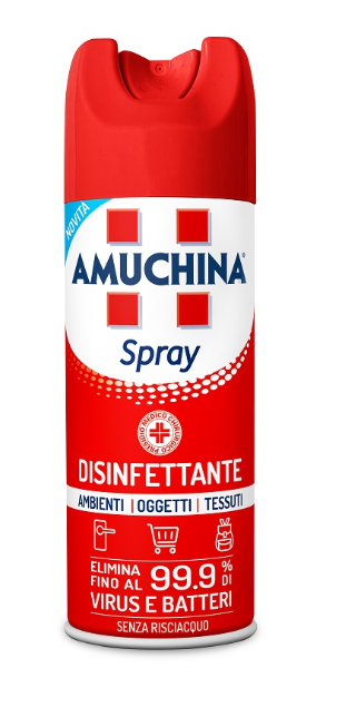 AMUCHINA SPRAY AMBIENTI OGGETTI TESSUTI 400 ML