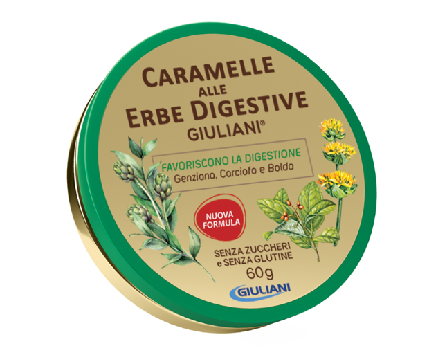 CARAMELLE DIGESTIVE SENZA ZUCCHERO NUOVA FORMULAZIONE 60 G