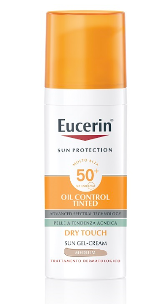 EUCERIN SUN OIL CONTROL TINTED CREAM SPF50+ 50 ML