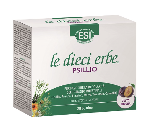 ESI LE DIECI ERBE PSILLIO 20 BUSTINE 5,6 G