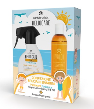 HELIOCARE 360 PEDIATRICS ATOPIC LOTION 250 ML + AVALON DETERGENTE FLUI