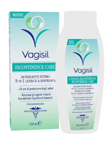 VAGISIL INCONTINENCE CARE DETERGENTE INTIMO 2IN1 LENISCE & RINFRESCA 2