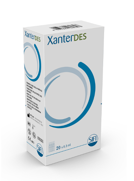 XANTERDES SOLUZIONE OFTALMICA 20 FLACONCINI MONODOSE DA 0,3 ML