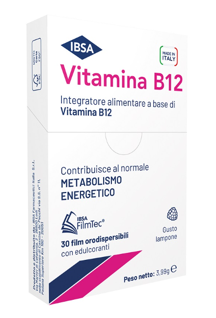 VITAMINA B12 IBSA 30 FILM ORALI