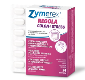 ZYMEREX REGOLA COLON E STRESS 24 COMPRESSE