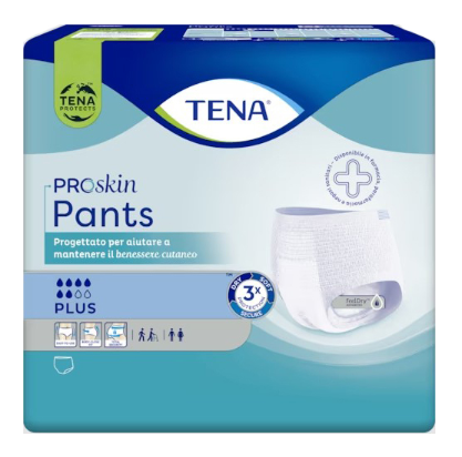 PANNOLONE PER INCONTINENZA TENA PANTS PLUS LARGE 14 PEZZI