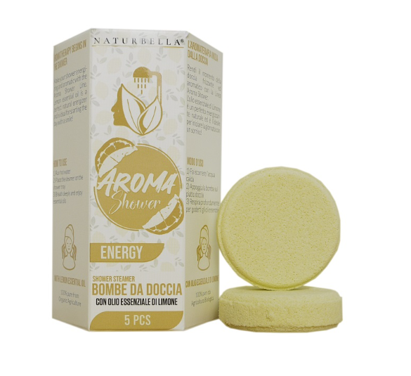 BOMBA DOCCIA ENERGY LIMONE 5 PEZZI