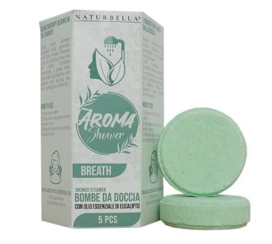 BOMBA DOCCIA BREATH EUCALIPTO 5 PEZZI