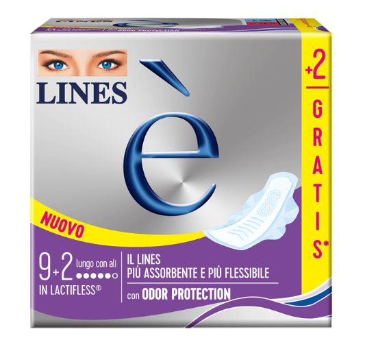 LINES E' LUNGO CARRY PACK 9 + 2 PEZZI