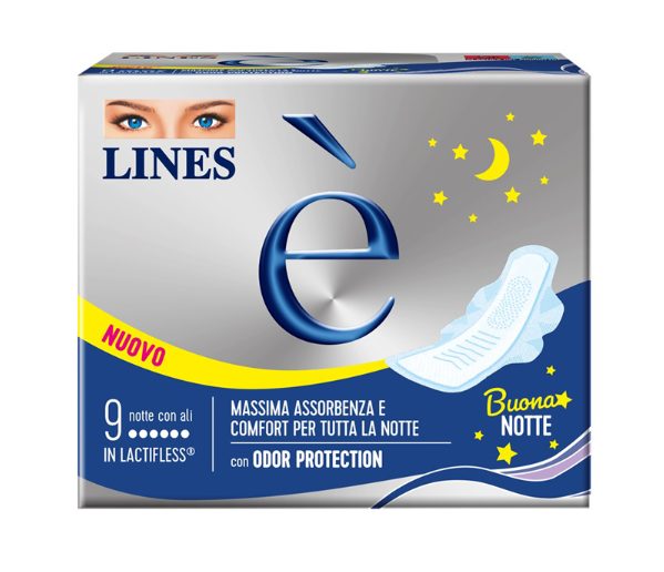 LINES E' NOTTE CARRY PACK 9 PEZZI