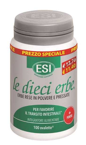 ESI LE DIECI ERBE + FORTE 100 TAVOLETTE TAGLIO PREZZO