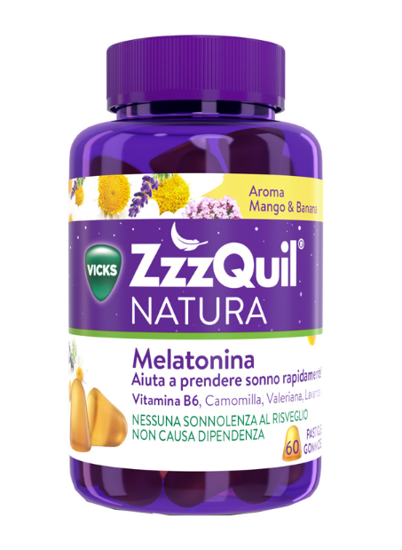 ZZZQUIL NATURA MANGO & BANANA 60 PASTIGLIE GOMMOSE