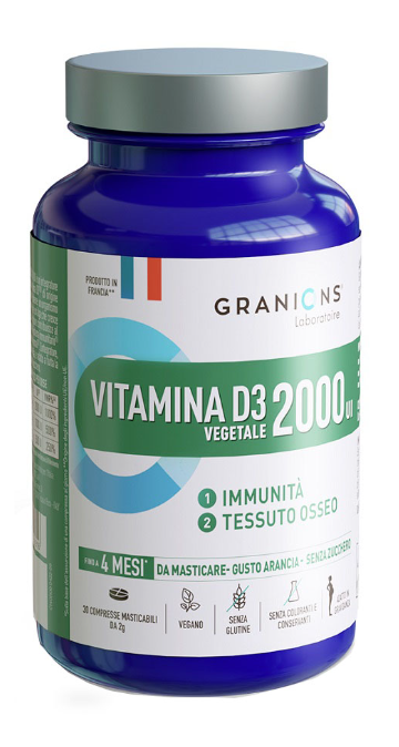 GRANIONS VITAMINA D3 VEGETALE 2000UI 30 COMPRESSE