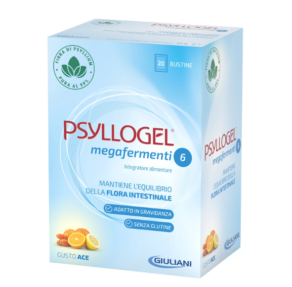 PSYLLOGEL MEGAFERMENTI 6 GUSTO ACE 20 BUSTINE