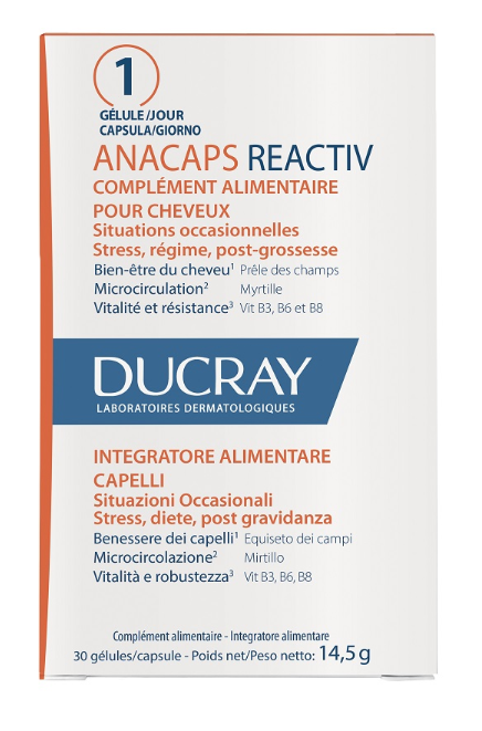 ANACAPS REACTIV CAPELLI SITUAZIONE OCCASIONALE 30 CAPSULE