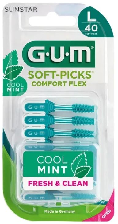 GUM SOFT PICK MINT L SCOV 40PZ