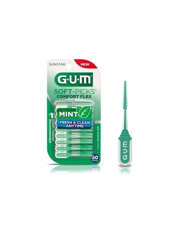 GUM SOFT PICK MINT REG SCOV80P