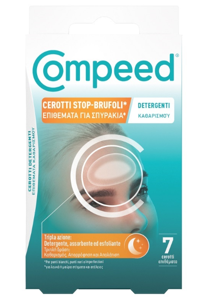 COMPEED CEROTTI STOP BRUFOLI DETERGENTI 7 PEZZI