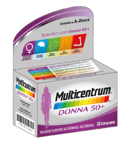 MULTICENTRUM DONNA 50+ 30 COMPRESSE