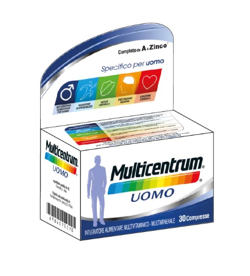 MULTICENTRUM UOMO 30 COMPRESSE