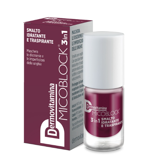 DERMOVITAMINA MICOBLOCK 3IN1 SMALTO IDRATANTE TRASPIRANTE PRUGNA 5 ML