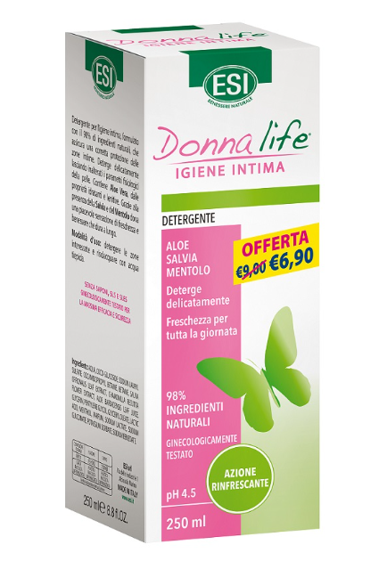 ESI DONNA LIFE IGIENE INTIMA DETERGENTE FRESCO 250 ML