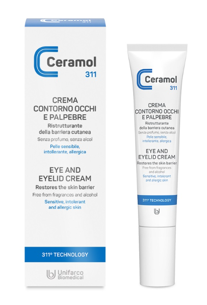 CERAMOL CREMA CONTORNO OCCHI E PALPEBRE 15 ML