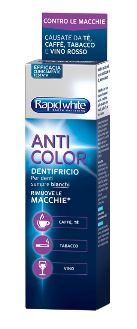 RAPID WHITE DENTIFRICIO ANTICOLOR 75 ML