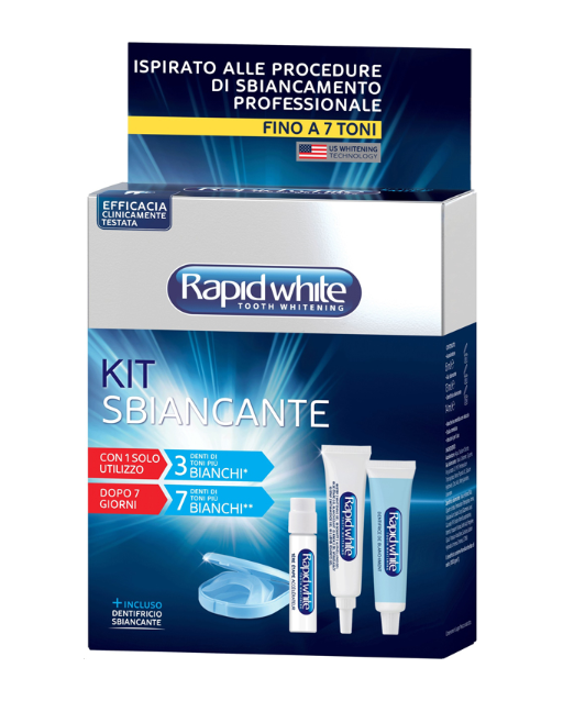 RAPID WHITE KIT BITE DENTALE SBIANCANTE