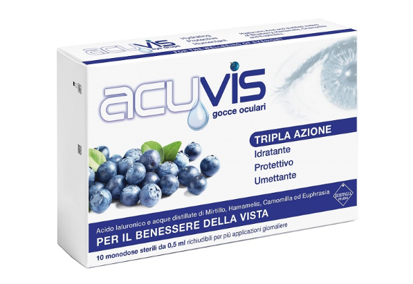 GOCCE OCULARI ACUVIS 10 FLACONCINI 0,5 ML