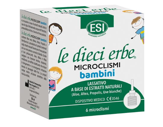 ESI LE DIECI ERBE 6 MICROCLISMI BAMBINI