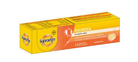 SUPRADYN RICARICA 15 COMPRESSE EFFERVESCENTI