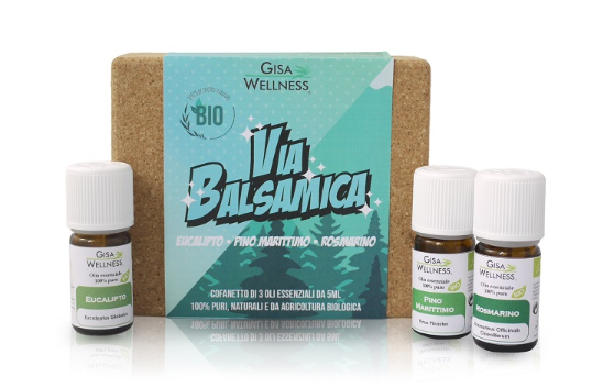 GISA VIA BALSAMICA KIT 3 OLI ESSENZIALI DA 5 ML