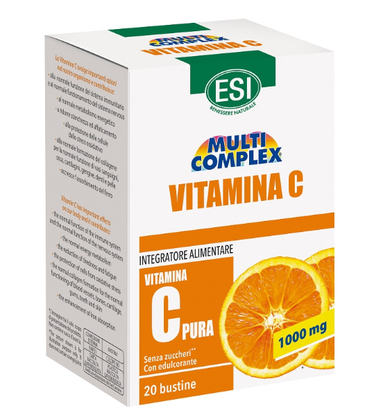 ESI MULTICOMPLEX VITAMINA C 20 BUSTINE DA 2 G