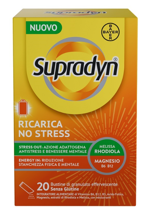 SUPRADYN RICARICA NO STRESS 20 BUSTINE